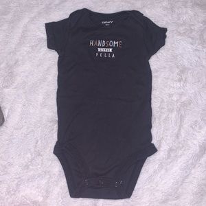 (3 for $10) Carter’s handsome little fella bodysuit